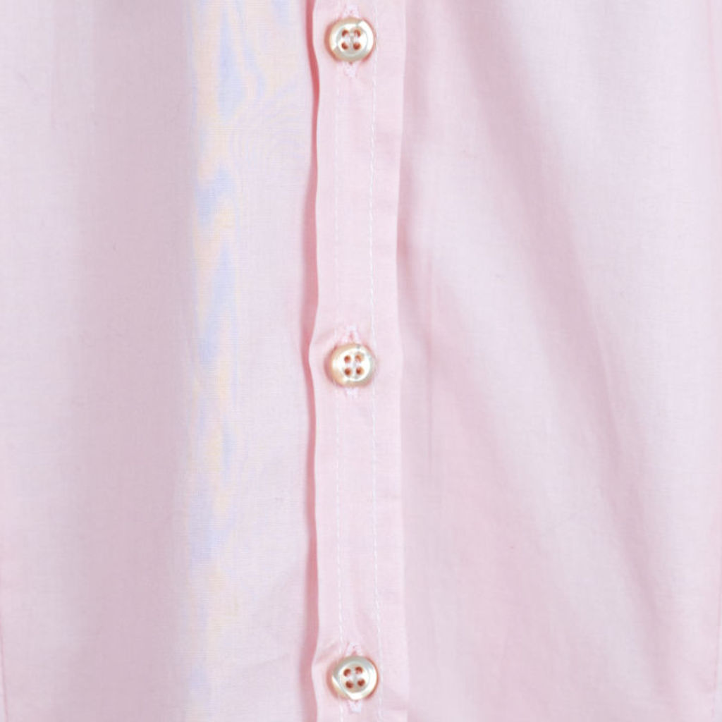 Camicia Donna Rosa con Bottoni Gioiello