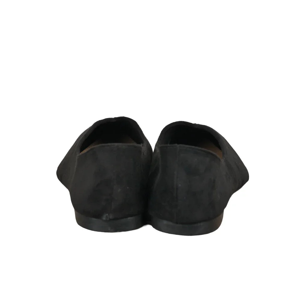Ballerine Donna a Punta Nere in Suede
