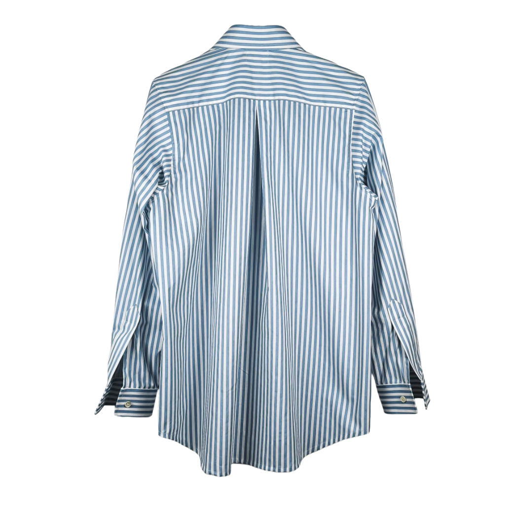 Camicia Donna a Righe Bianche e Azzurre